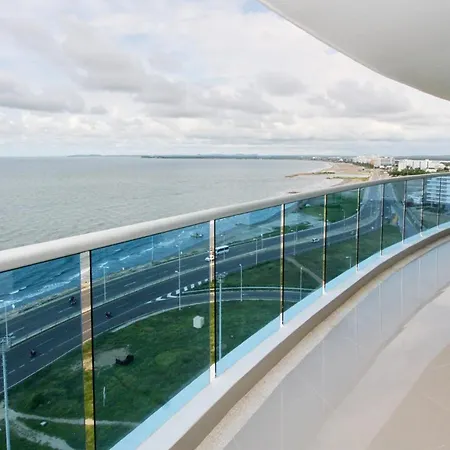 Hermoso Penthouse 360 Frente Al Mar Caribe Apartment Cartagena